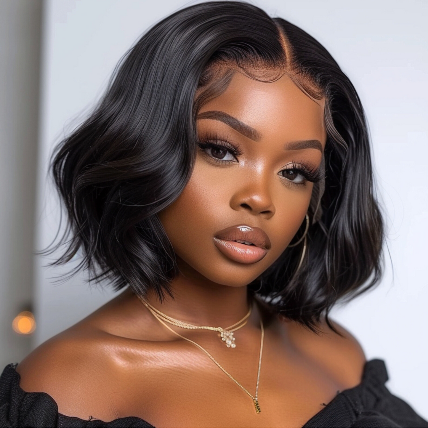 Mink Frontal Bob Wig